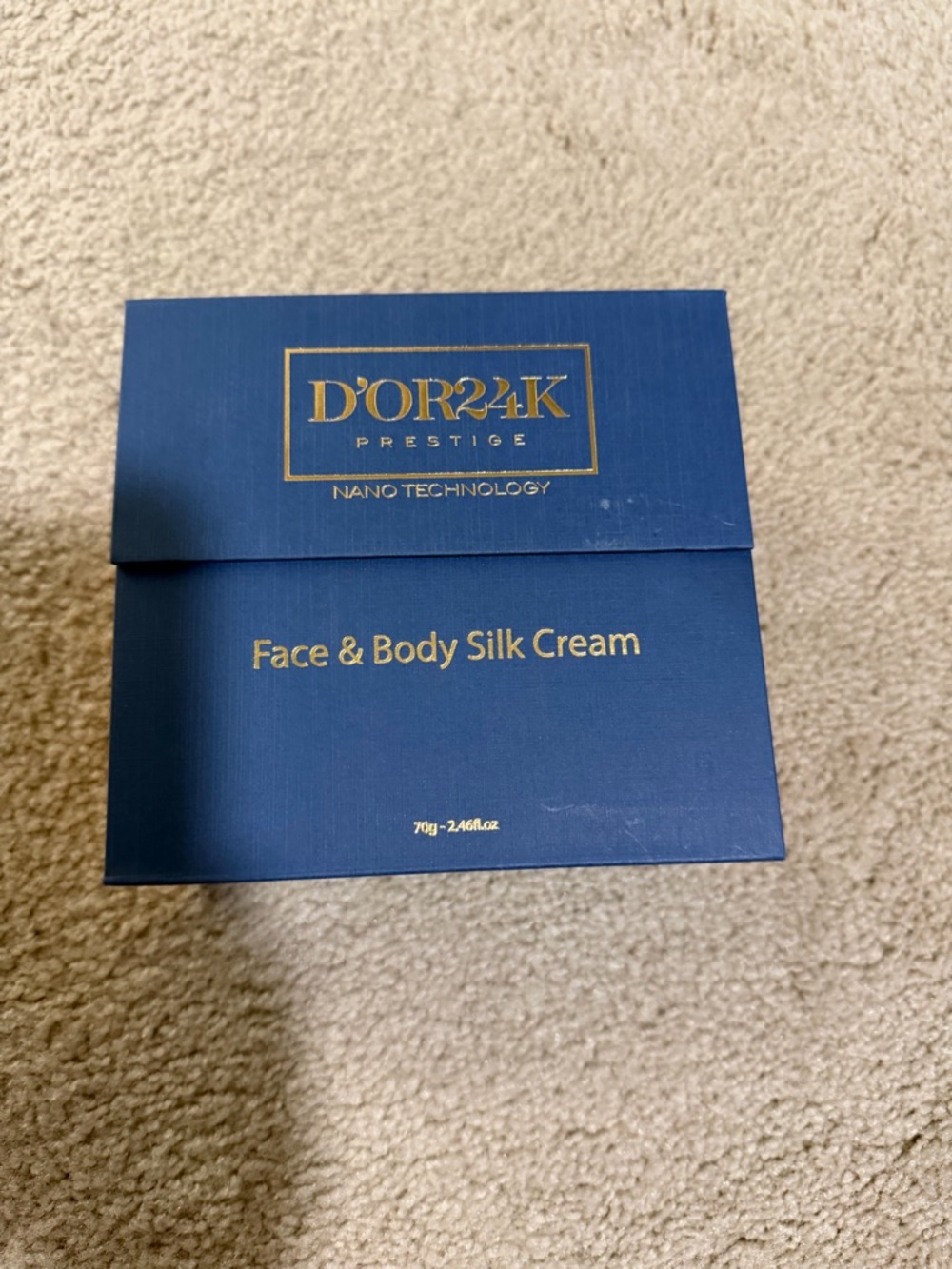 Nano Technology Face & Body Silk Cream - Blue